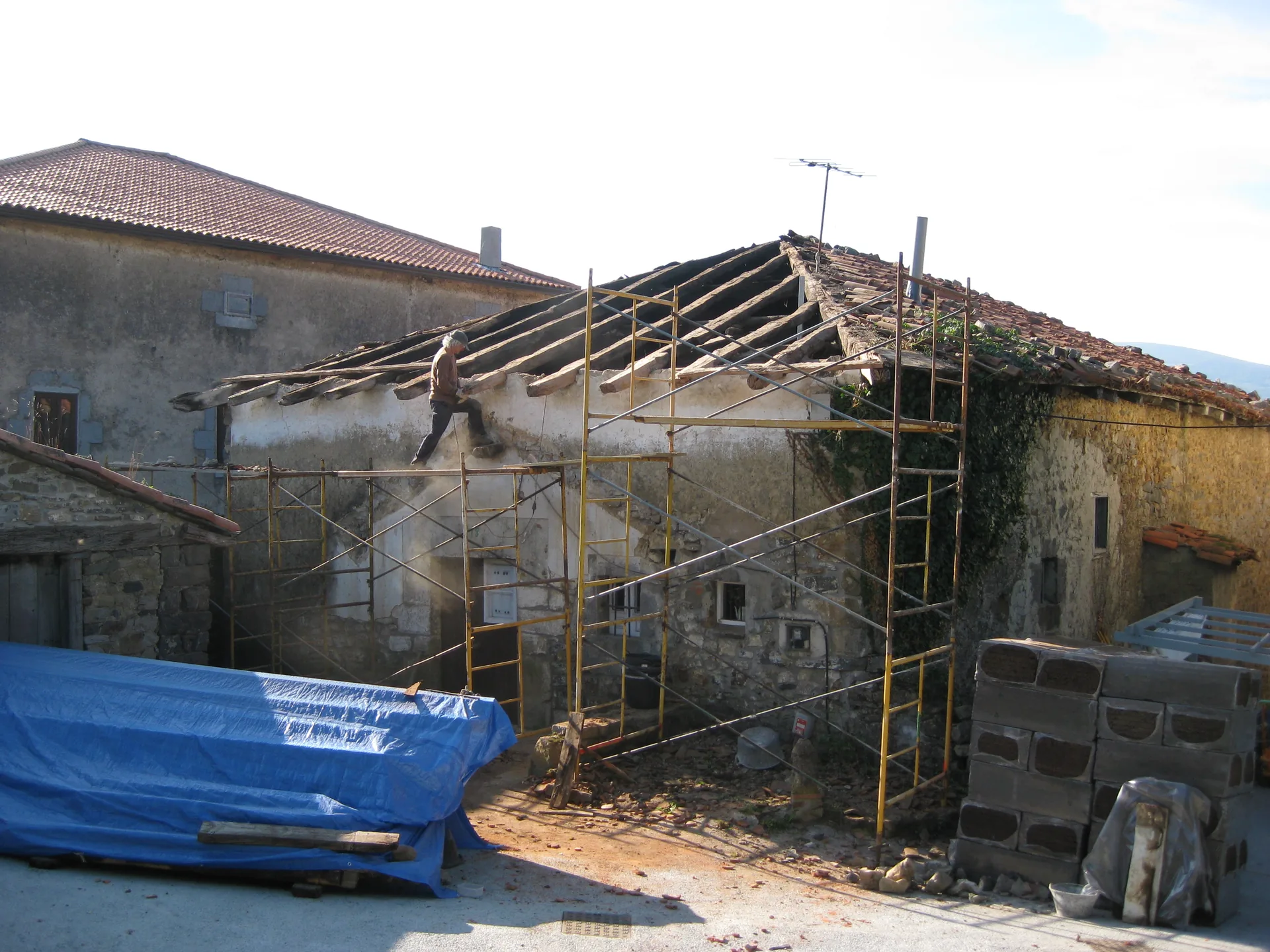 Initial historic state before restoration